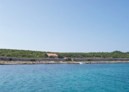 Maison de pêcheur Frane 4 + 2 isolée, île de Gangaro