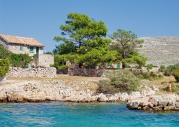 Casa del pescatore Maria 12, baia di Koromašna, isola di Kornat