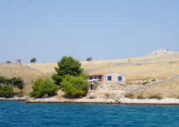 Fisherman's house Marino 6, isolated, Island Kornat