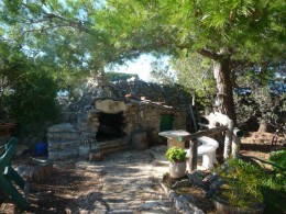 fishermen house boris-barbecue outside of the house