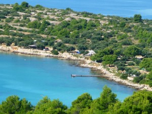 Campsite Kosirina, Betina on the island of Murter